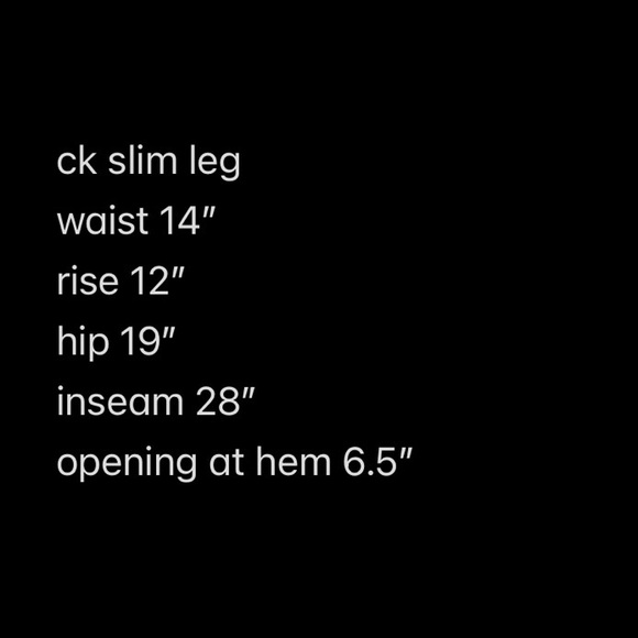 Calvin Klein vintage slim leg jeans - Picture 11 of 11